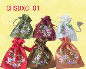 純手工絲帶繡花布藝禮品袋 定制價格、廠家選擇與花卉圖片指南